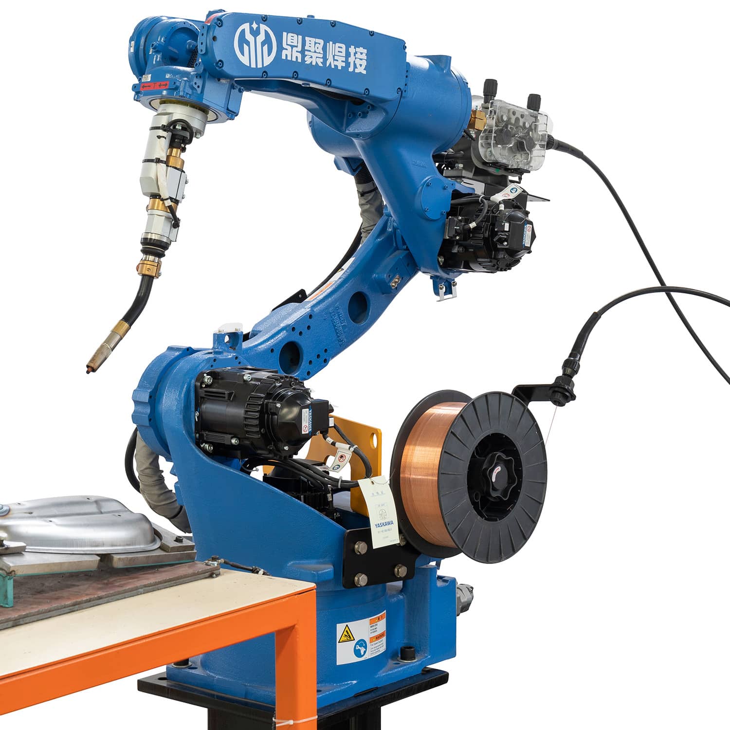 Lengan robot kimpalan enam paksi automatik sepenuhnya